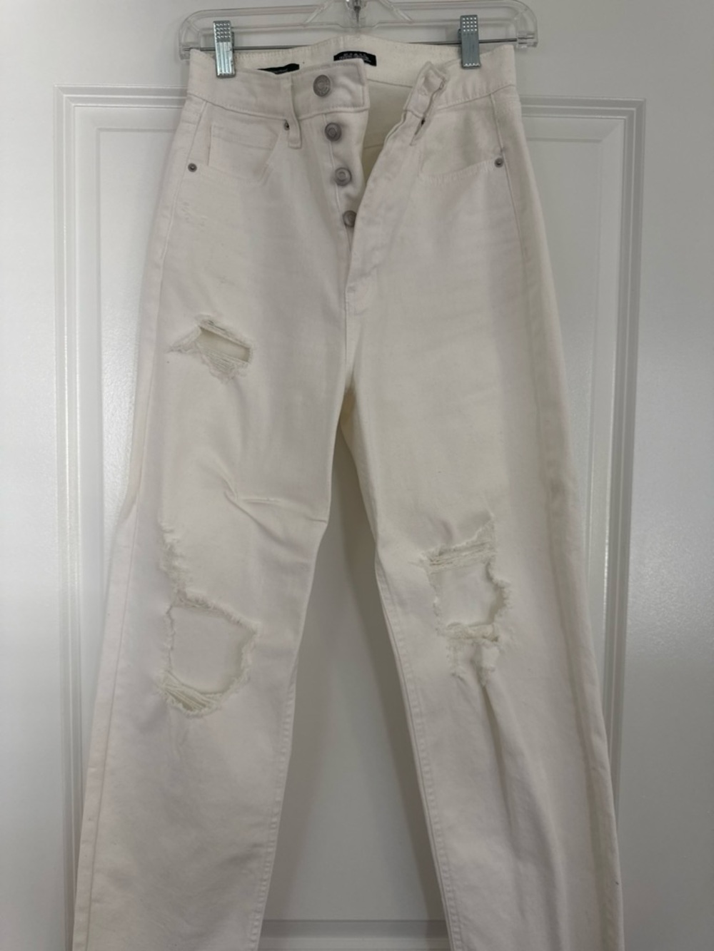 Target (Wild Fable) Highest Rise Straight White Women’s Jeans